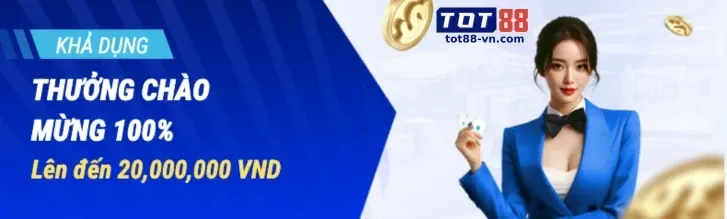 Banner khuyến mãi chào mừng thành viên mới cá cược thể thao